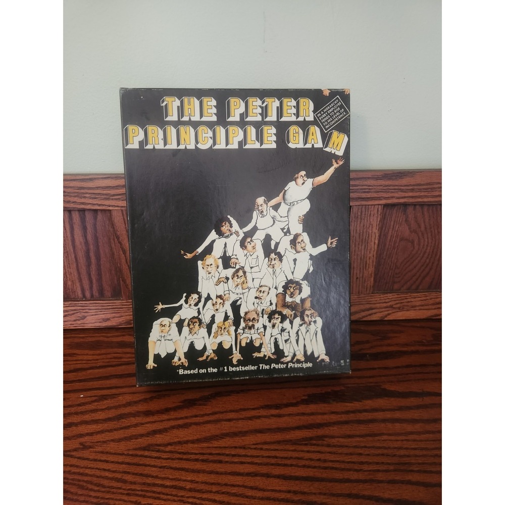 Peter Principle Game 1973 Complete in Original Box